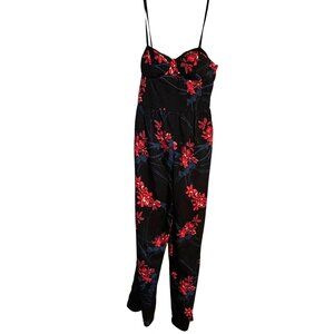 🌺 B•O•G Collection Floral Jumpsuit – Size Small